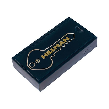 Hillman 5936133 Plastic & Metal Magnetic Box Key Hider; Black